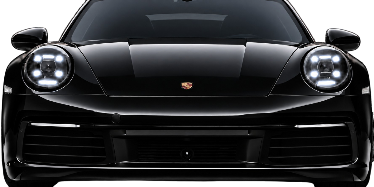 Porsche front end